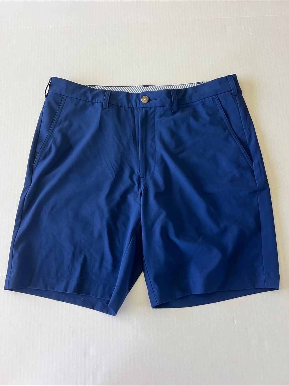 Donald Ross Sportswear Men's Flat-Front Navy Golf Shorts Size 34